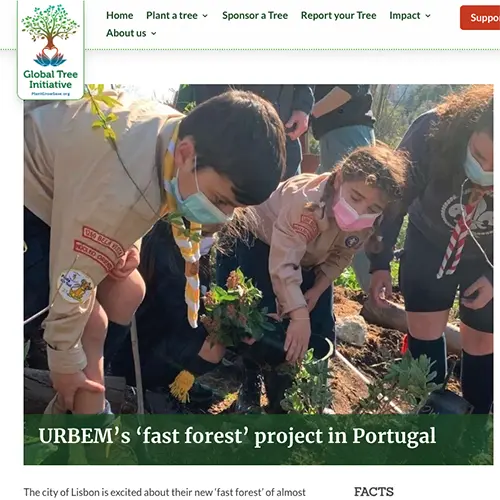 URBEM’s ‘fast forest’ project in Portugal - plantgrowsave.org