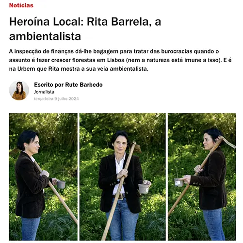 Time Out - Heroína Local: Rita Barrela, a ambientalista
