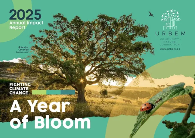 Urbem Forests 2025 annual impact report cover